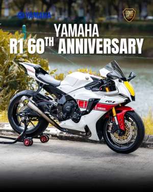 Jual bekas YAMAHA R1 WORLD GP 60TH ANNIVERSARY 2022 FULL SPEC,lokasi di Jakarta Timur