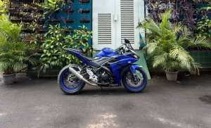 Jual bekas Yamaha R25 tahun 2018,lokasi di Depok Kota