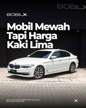 Jual bekas 2018 BMW 520i Luxury Line Alpine White,lokasi di Jakarta Utara