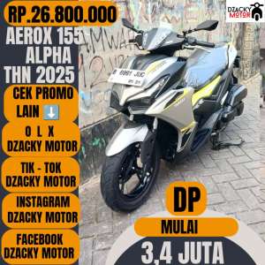 Jual bekas AEROX ALPHA 2025 SECOND LIKE NEW,lokasi di Tangerang Kab.