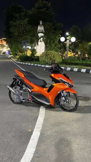 Jual bekas Aerox tahun 2021,lokasi di Surabaya Kota