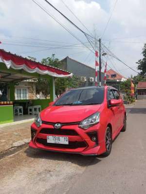 Jual bekas Agya TRD 2021 Manual,lokasi di Bandar Lampung Kota