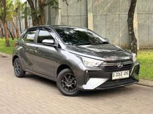 Jual bekas Ayla X Matic 2023 Abu Abu Istimewa Tdp 8 jt Low KM 27-rb,lokasi di Bekasi Kota