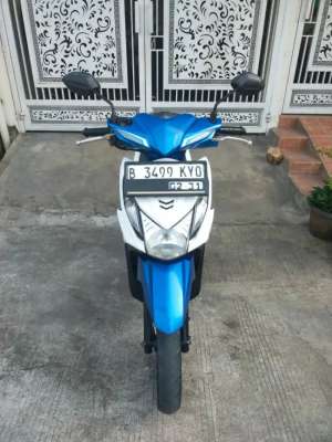 Jual bekas BEAT ISS 2016 PUTIH BIRU MULUS,lokasi di Bekasi Kota