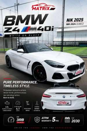 Jual bekas BMW z4 m40i BMW BMW z4 2024 sedan BMW z4 Z4 m40iLow km antik,lokasi di Jakarta Selatan