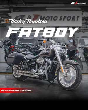 Jual bekas BPKBSTNK Harley Davidson Fatboy 114 Nik 2019 Bassani Exhaust,lokasi di Jakarta Timur