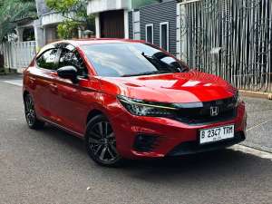 Jual bekas City RS Hatchback Matic 2021 Oranye Istimewa Tdp 30 jt KM 41-rb,lokasi di Jakarta Selatan