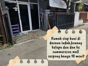 di jual rumah di dasana indah bonang kelapa dua kabupaten tangerang lokasi di Tangerang Kab., tersedia melalui melalui situs Olx