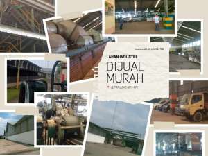 Dijual lahan Industri murah lokasi di Banyuasin Kab., tersedia melalui melalui situs Olx