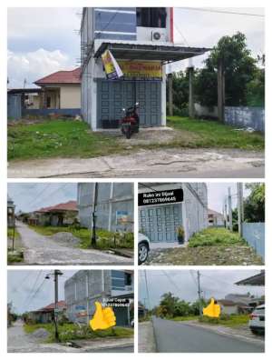 Dijual Ruko 212 lantai dan Tanah Kosong Disampingnya km.18 Binjai lokasi di Binjai Kota, tersedia melalui melalui situs Olx