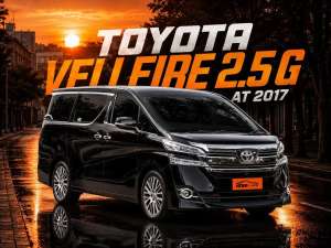 Jual bekas Dp 30jtan TOYOTA VELLFIRE 2.5 G AT 2017,lokasi di Jakarta Selatan