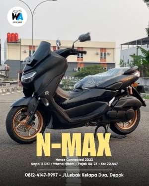 Jual bekas DP 500 RIBU Yamaha All New Nmax Connected Tahun 2022 CashKredit,lokasi di Jakarta Selatan