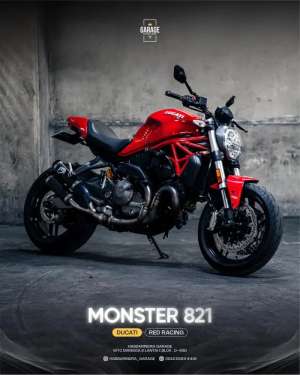 Jual bekas Ducati monster 821 2019 mulus dan terawat bs TT,lokasi di Jakarta Utara