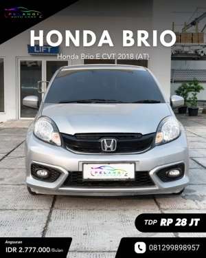 Jual bekas FOR SALE Honda Brio E CVT 2018 AT,lokasi di Jakarta Utara