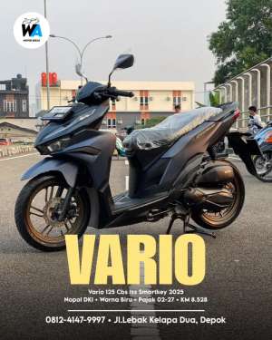 Jual bekas For Sale Honda Vario 125 Led Cbs Iss Tahun 2018,lokasi di Depok Kota