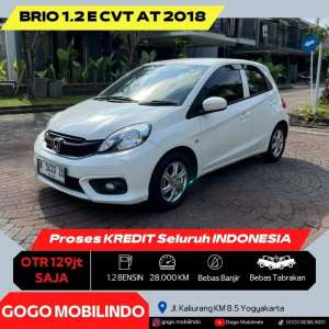 Jual bekas Honda Brio E CVT Matic 2018 ANTIK ISTIMEWA DP Minim Splash,lokasi di Surakarta Kota