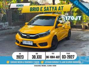 Jual bekas HONDA BRIO E SATYA AT 2023,lokasi di Gianyar Kab.