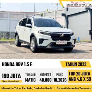 Jual bekas HONDA BRV 1.5 E 2023,lokasi di Jakarta Selatan