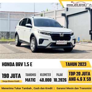 Jual bekas Honda BRV E AT 2023,lokasi di Jakarta Selatan