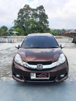 Jual bekas Honda Mobilio E CVT 2014 AT,lokasi di Bandar Lampung Kota