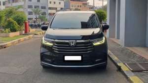 Jual bekas Honda odyssey e sensing 2021 hitam,lokasi di Jakarta Utara