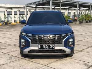 Jual bekas HYUNDAI CRETA STYLE 1.5ivt 2022, BIRU KM20rban,lokasi di Tangerang Selatan Kota