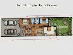 JOHOR TWIN HOUSE EKARASMI MEDAN JOHORLAHAN 6X23M2 HARGA TERMURAH lokasi di Medan Kota, tersedia melalui melalui situs Olx