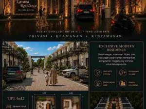JUAL RUMAH BARU DALAM KOMPLEK lokasi di Medan Kota, tersedia melalui melalui situs Olx