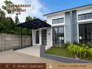 Jual Rumah Over Kredit LT99 Bedahan Sawangan Depok 78JT dkt Tol lokasi di Depok Kota, tersedia melalui melalui situs Olx