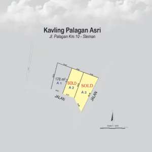 Kavling Luas 159215 m di PalaganDekat MonjaliMalioboro lokasi di Sleman Kab., tersedia melalui melalui situs Olx