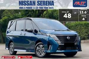 Jual bekas LOW KM 2RB TANGAN PERTAMA GARANSI 1THN PJK PJNG NISSAN SERENA HWS 2025,lokasi di Jakarta Barat