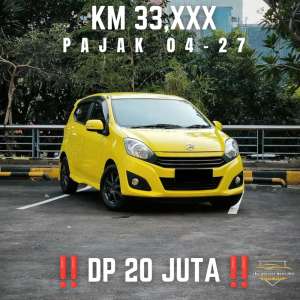 Jual bekas LOW ODO 33RBDAIHATSU AYLA 1.0 X BENSIN AT TH 2021,lokasi di Jakarta Barat