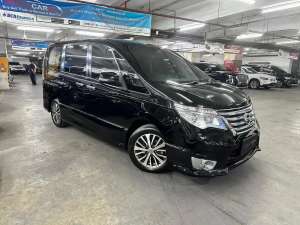Jual bekas LowKM Nissan Serena HWS at 2017 matic 2018 full audio,lokasi di Jakarta Barat