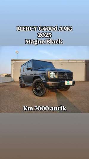 Jual bekas MERCEDES BENZ G400D AMG 2023,lokasi di Jakarta Pusat