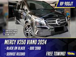 Jual bekas Mercedes Benz V250 2024 NIK 2023 FaceliftV260Black Mercy V 250,lokasi di Jakarta Pusat
