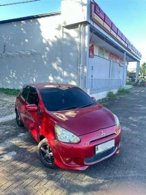 Jual bekas Mitsubishi Mirage 1.2 GLS CVT 2014,lokasi di Bandar Lampung Kota