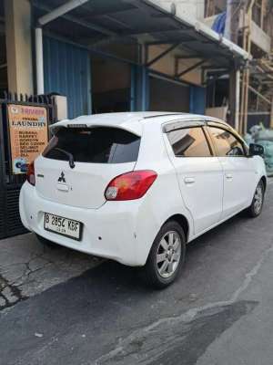 Jual bekas Mitsubishi Mirage 2013 Bensin,lokasi di Bekasi Kota