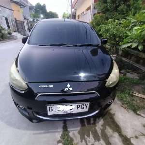 Jual bekas Mitsubishi Mirage 2013 Bensin,lokasi di Tangerang Kota