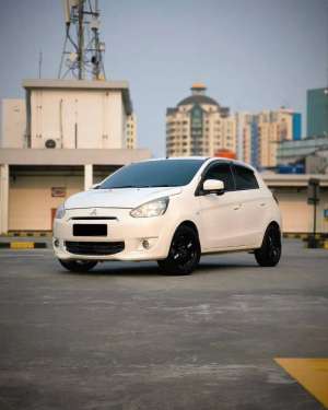 Jual bekas MITSUBISHI MIRAGE EXCEED 1.2 AT 2014,lokasi di Jakarta Timur