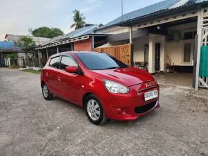 Jual bekas Mitsubishi Mirage Tahun 2014 manual,lokasi di Makassar Kota