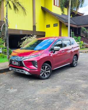 Jual bekas MITSUBISHI XPANDER TIPE ULTIMATE MERAH 1.5 MATIC 2019,lokasi di Pontianak Kota