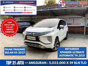 Jual bekas Mitsubishi Xpander Ultimate 1.5cc Automatic Th.2021,lokasi di Jakarta Timur