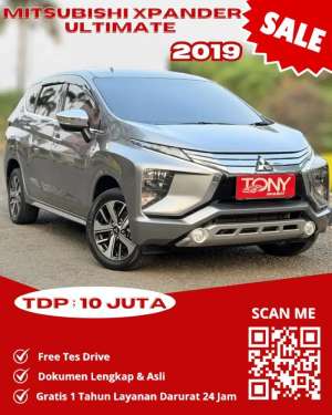 Jual bekas Mitsubishi Xpander Ultimate AT 2019 Abu-Abu,lokasi di Jakarta Pusat