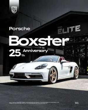 Jual bekas NIK 2022 Porsche 718 Boxster 25th Anniversary,lokasi di Jakarta Utara