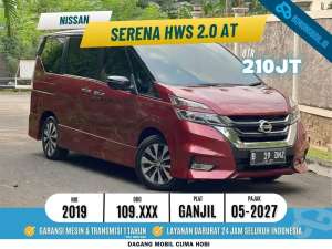 Jual bekas Nissan Serena hws 2.0 At 2019,lokasi di Jakarta Barat