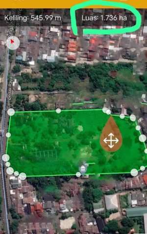 Pamulang Estate, Tangerang Selatan, Tanah Pamulang Timur lokasi di Tangerang Selatan Kota, tersedia melalui melalui situs Olx
