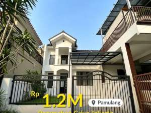 Rumah Baru di Griya Jakarta Pamulang Dekat Universitas Pamulang Design American Classic lokasi di Tangerang Selatan Kota, tersedia melalui melalui situs Olx