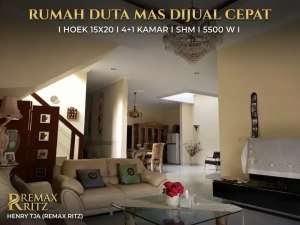 Rumah Hoek Duta Mas 300 mSHM On Hand41 KTLokasi Prime lokasi di Jakarta Barat, tersedia melalui melalui situs Olx