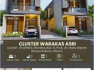 RUMAH MURAH DI WARAKAS JAKARTA UTARA lokasi di Jakarta Utara, tersedia melalui melalui situs Olx