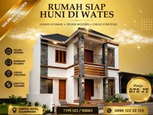 rumah siap huni di wates lokasi di Kulon Progo Kab., tersedia melalui melalui situs Olx